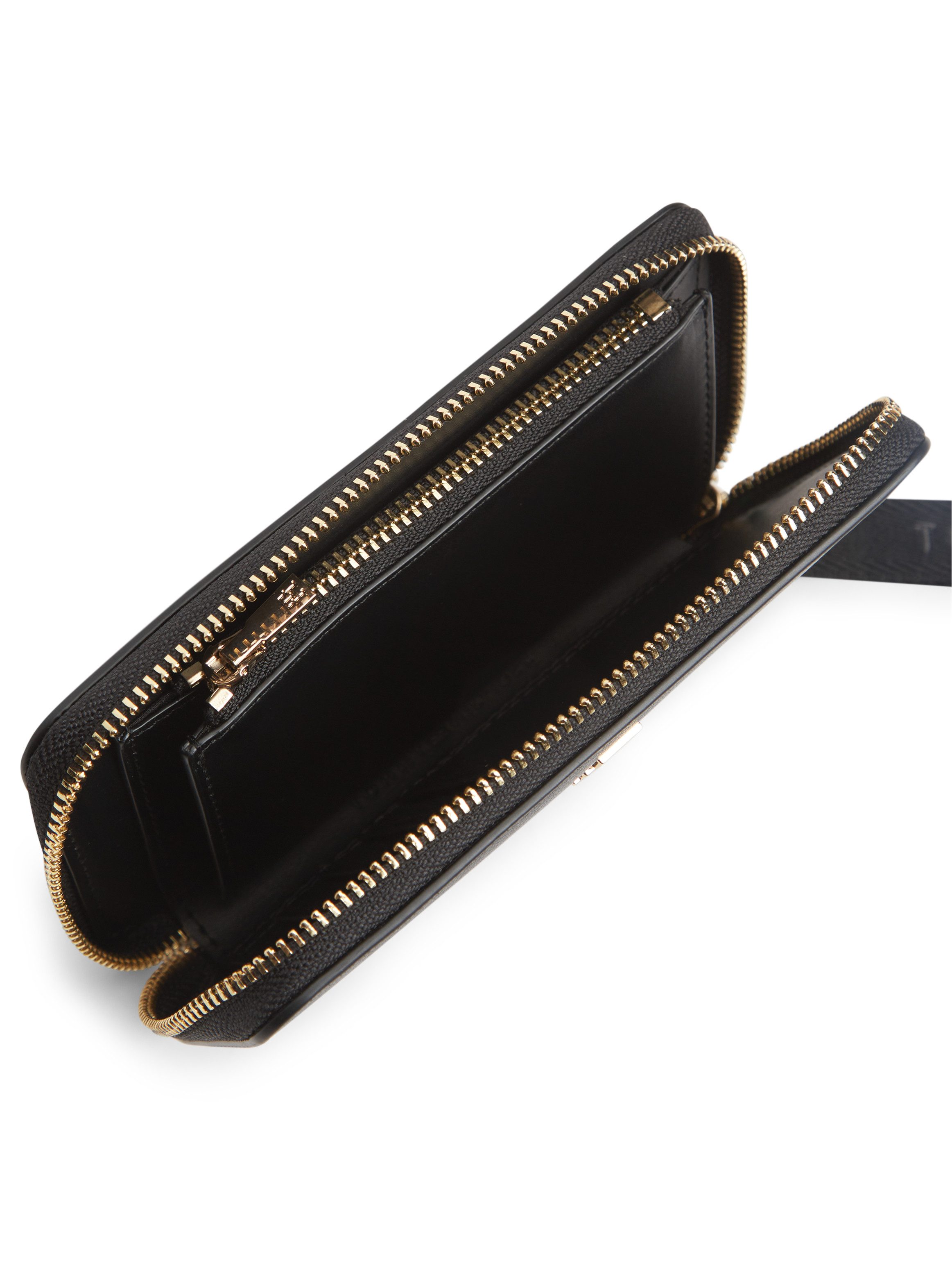 Tommy Hilfiger Geldbörse TH LOGOTAPE COMPACT ZIP AROUND, Unisex Portemonnaie, Geldbeutel mit edlem TH-Logoelement – Bild 3 von 4