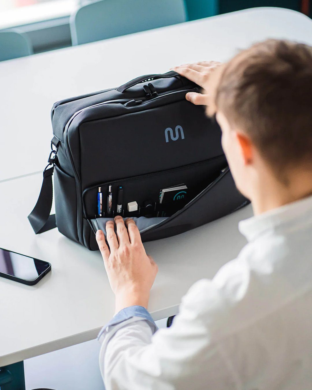 onemate Umhängetasche Business Bag Pro / schwarz (1-tlg), Funktionale Umhän günstig online kaufen