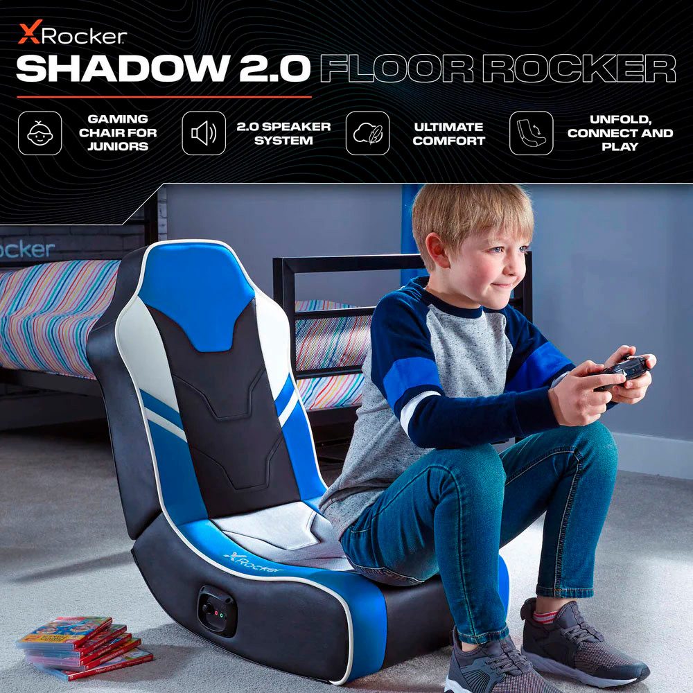 X Rocker Gaming-Stuhl Shadow 2.0 Audio Floor Gaming Bodensessel günstig online kaufen
