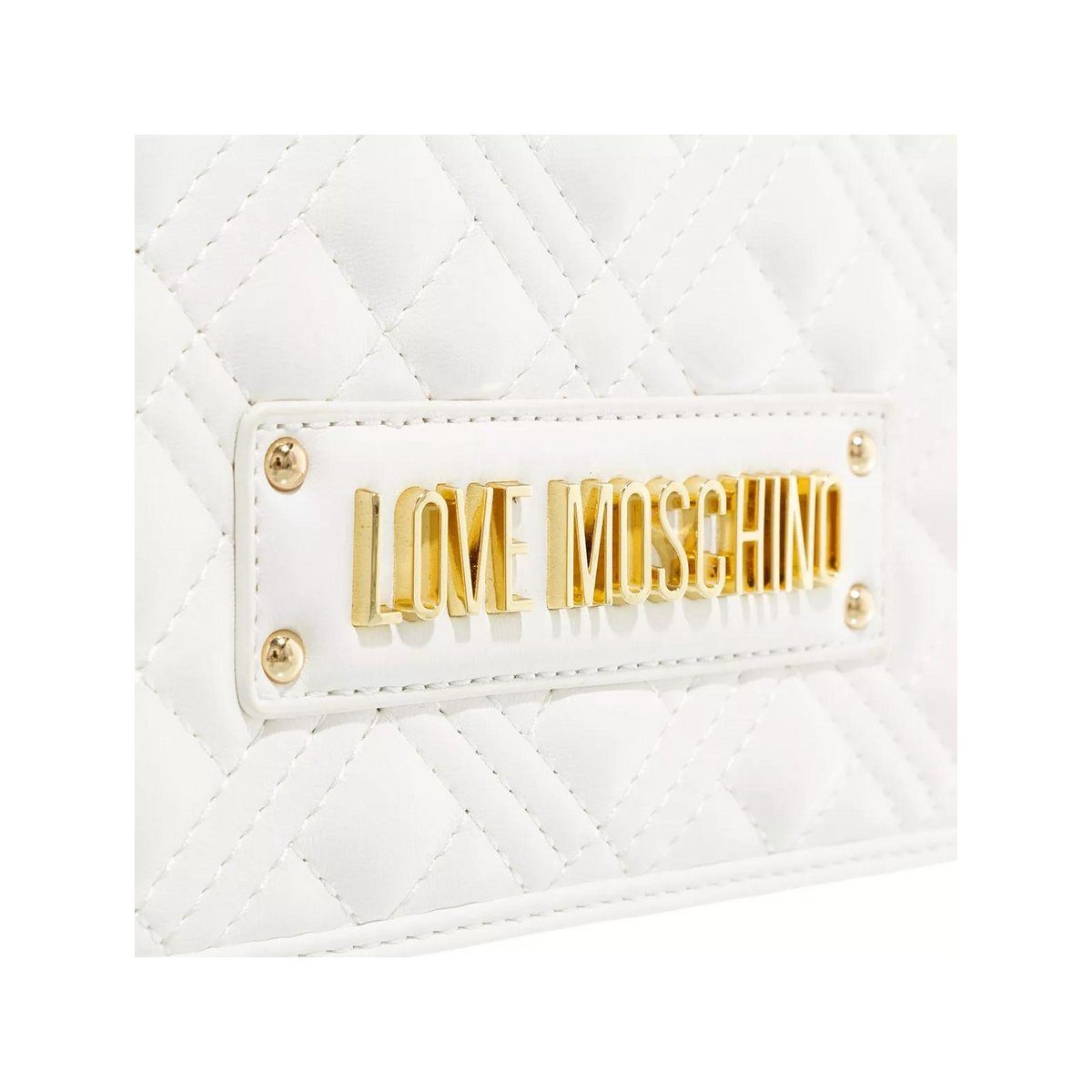 LOVE MOSCHINO Moschino Schultertasche weiß (1-tlg)