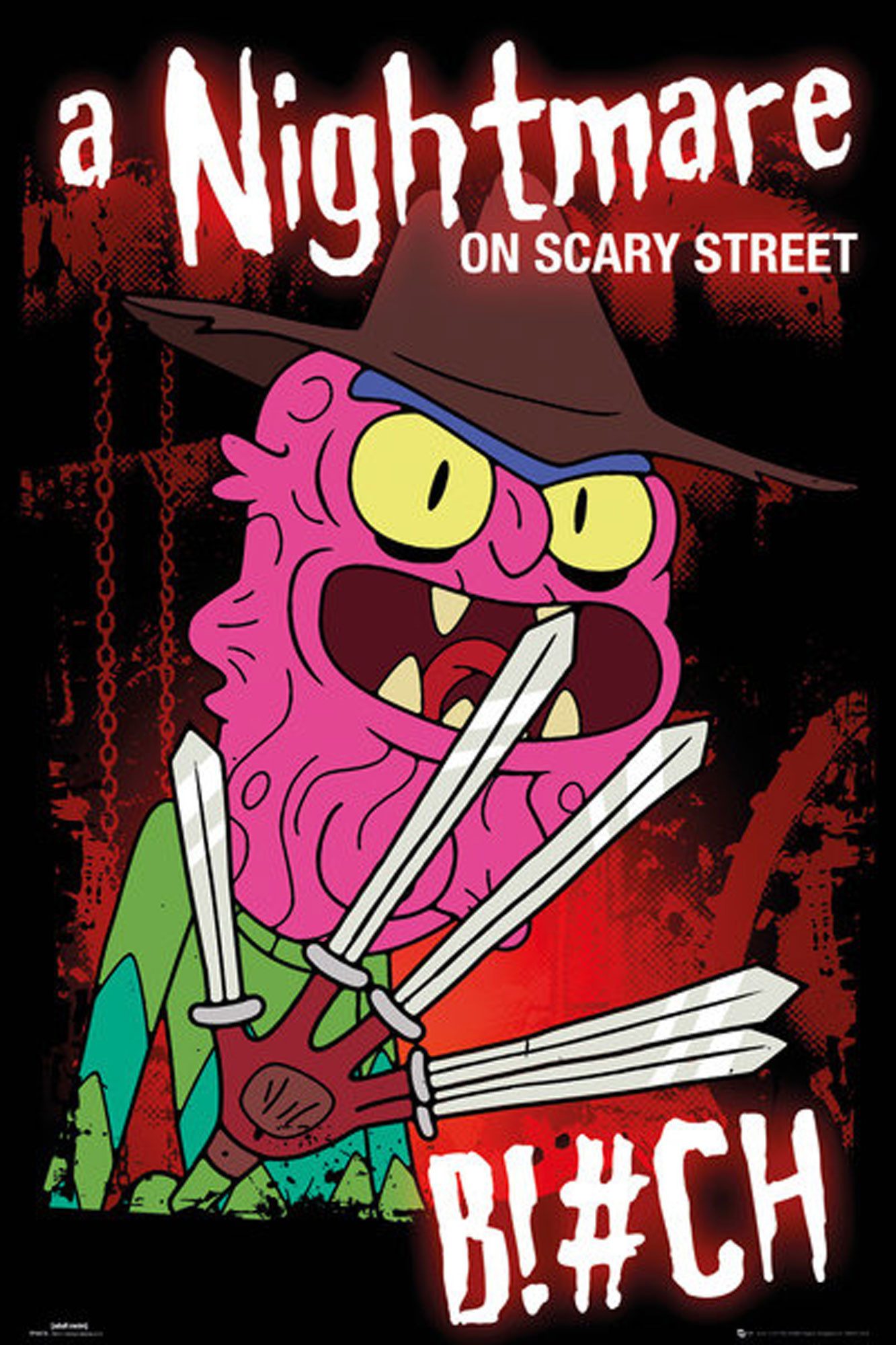 Poster Rick & Morty - Poster - Scary Terry