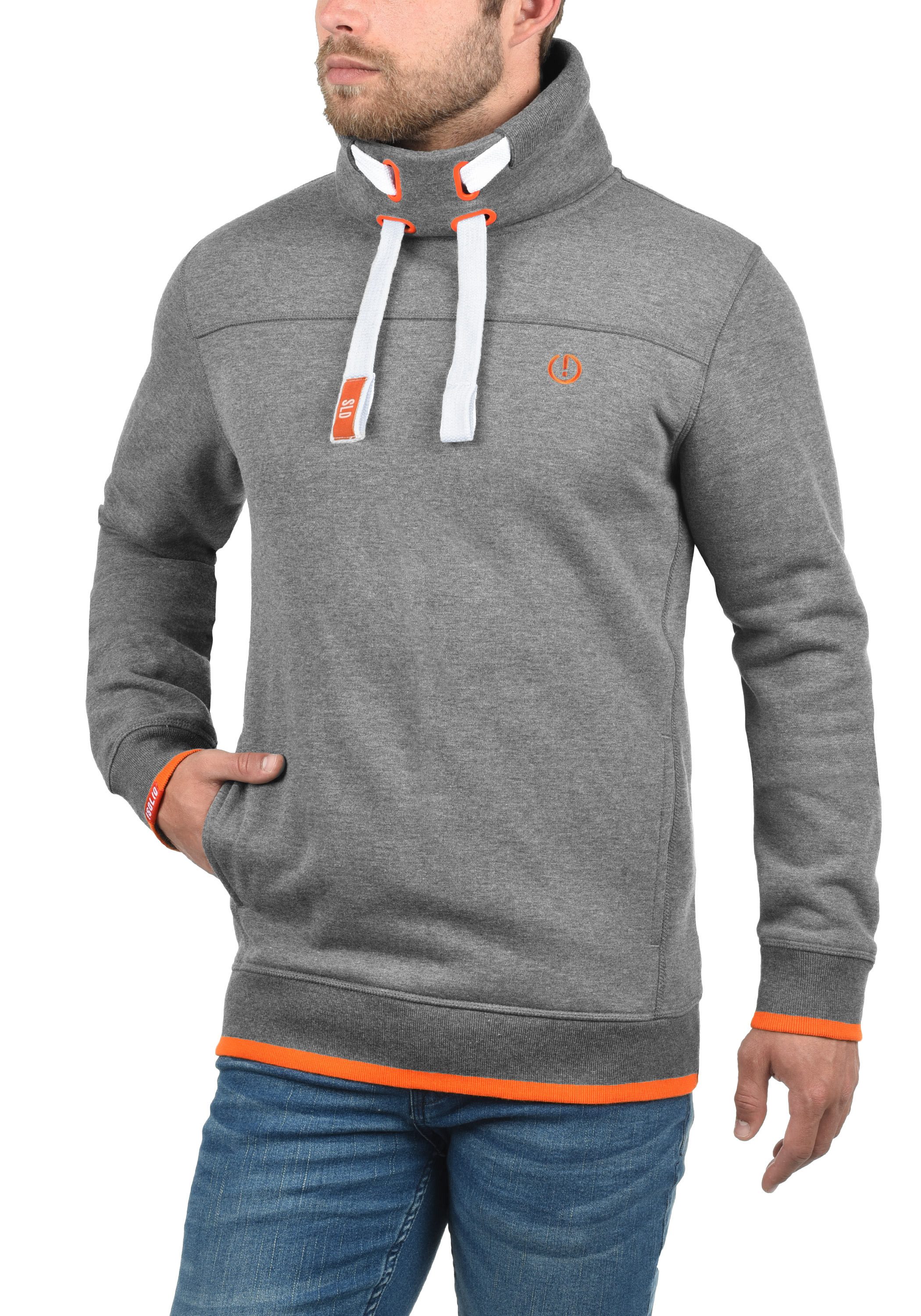 !Solid Stehkragenpullover SDBenjamin Tube Sweatpullover mit günstig online kaufen