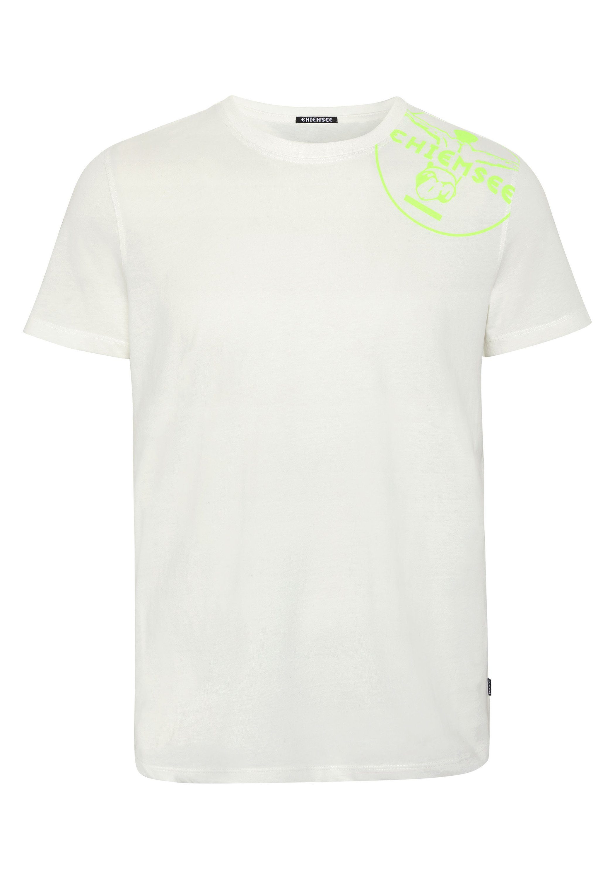 Chiemsee Print-Shirt T-Shirt Jumper-Motiv 1 Star White mit