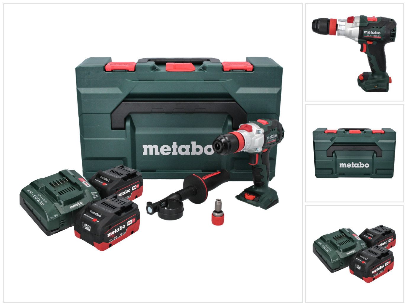 metabo Akku-Schlagbohrschrauber SB 18 LTX BL Q I Akku Schlagbohrschrauber 18 V 130 Nm (602361660) B