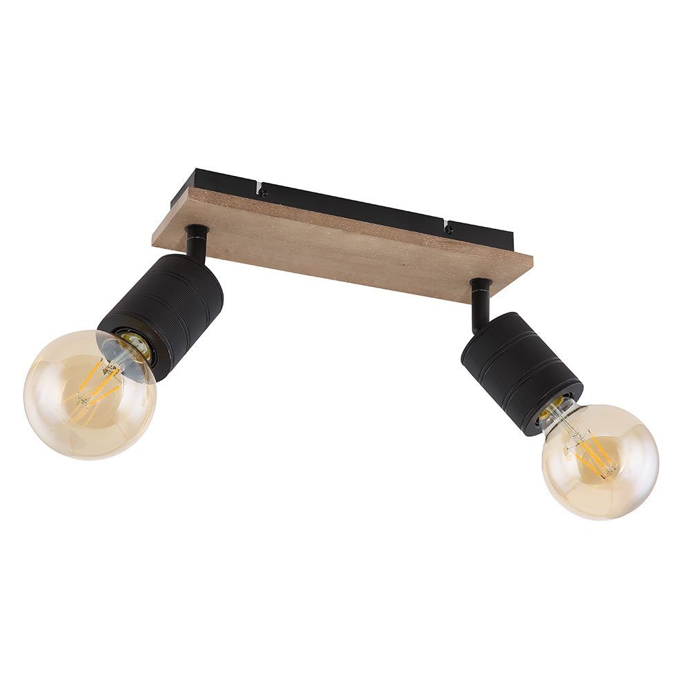 GLOBO LIGHTING Deckenspot, Leuchtmittel nicht inklusive, Spotleuchte Wohnzimmerlampe Deckenleuchte 2 flammig