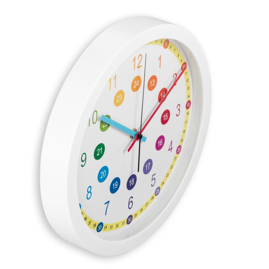 Hama Wanduhr Kinder-Uhr "Sal", ohne Ticken, Ø 30 cm, Bunt (für Kinderzimmer günstig online kaufen