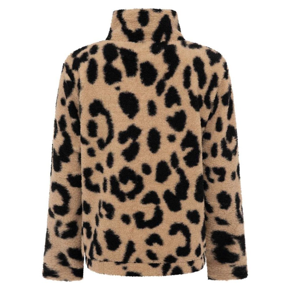 Zwillingsherz Kurzjacke Zwillingsherz Teddyjacke Big Leo Animalprint, Leopa günstig online kaufen
