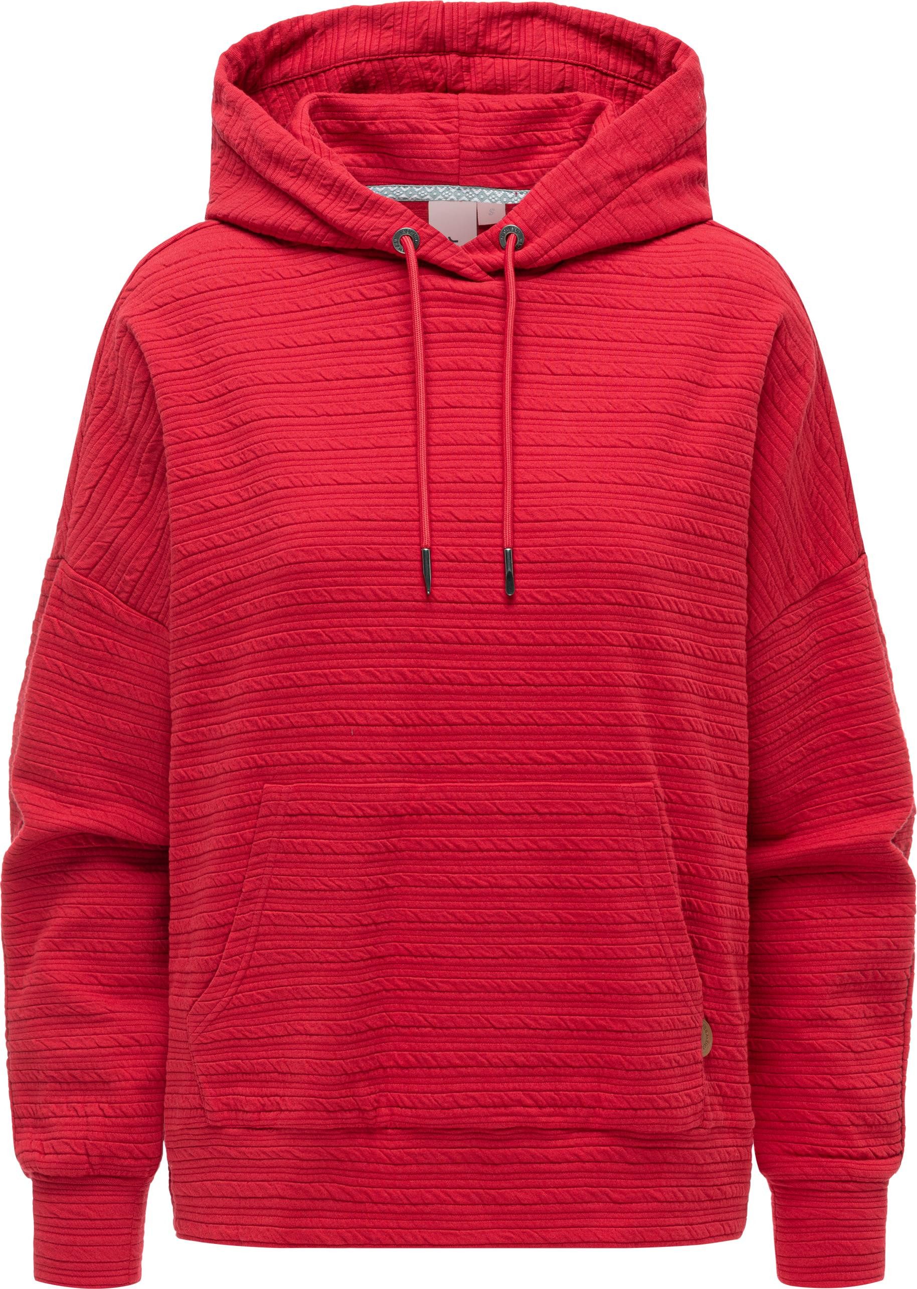Ragwear Kapuzenpullover Pirita Crepe Hoodie mit verstellbarer Kapuze