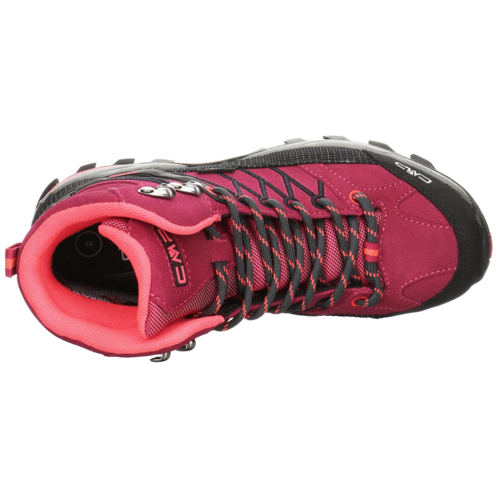 CMP Mid Outdoorschuh MAGENTA-ANTRACITE Outdoorschuh Damen Schuhe Outdoor Rigel Leder-/Textilkombination
