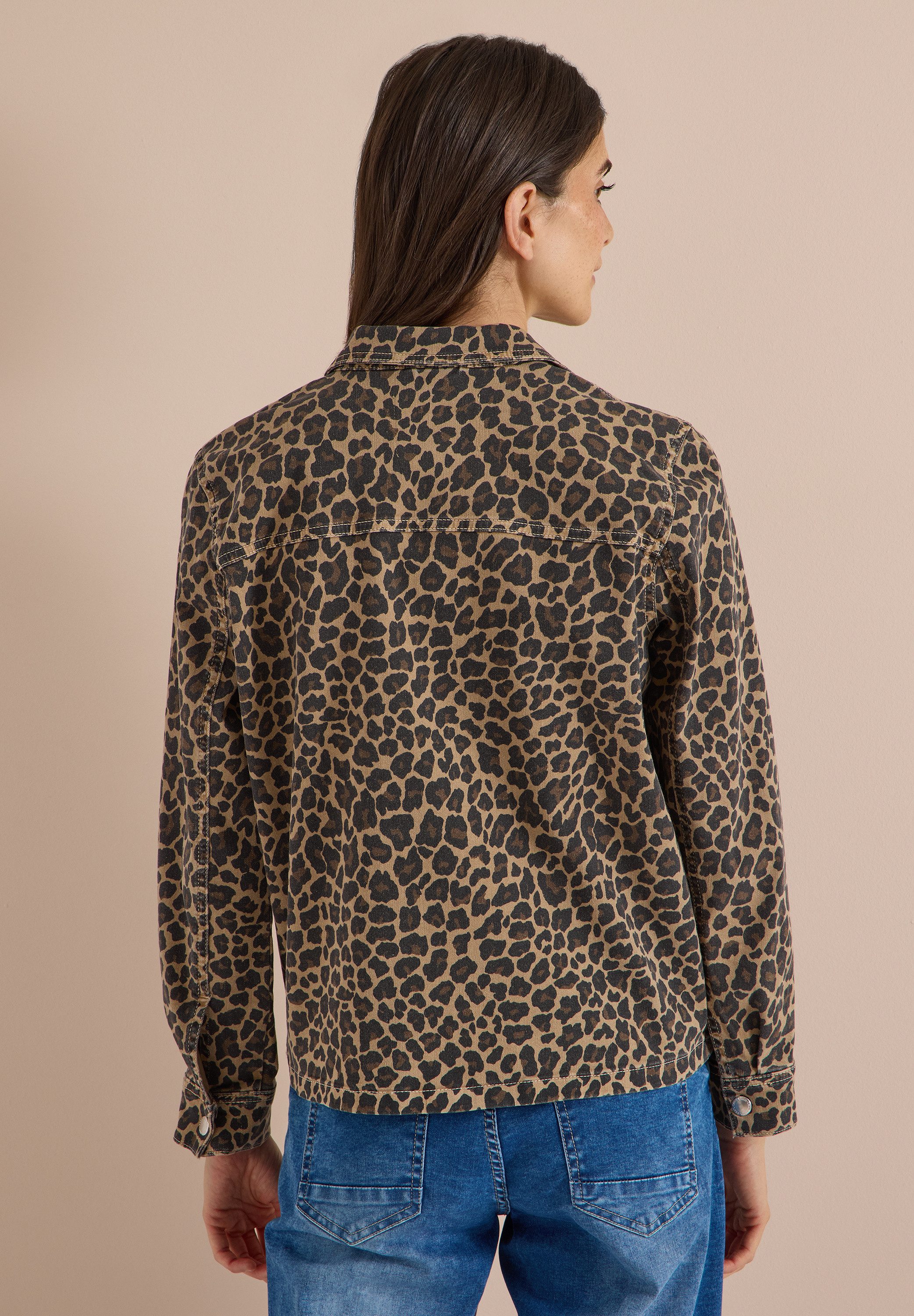 CECIL Kurzjacke mit Leomuster