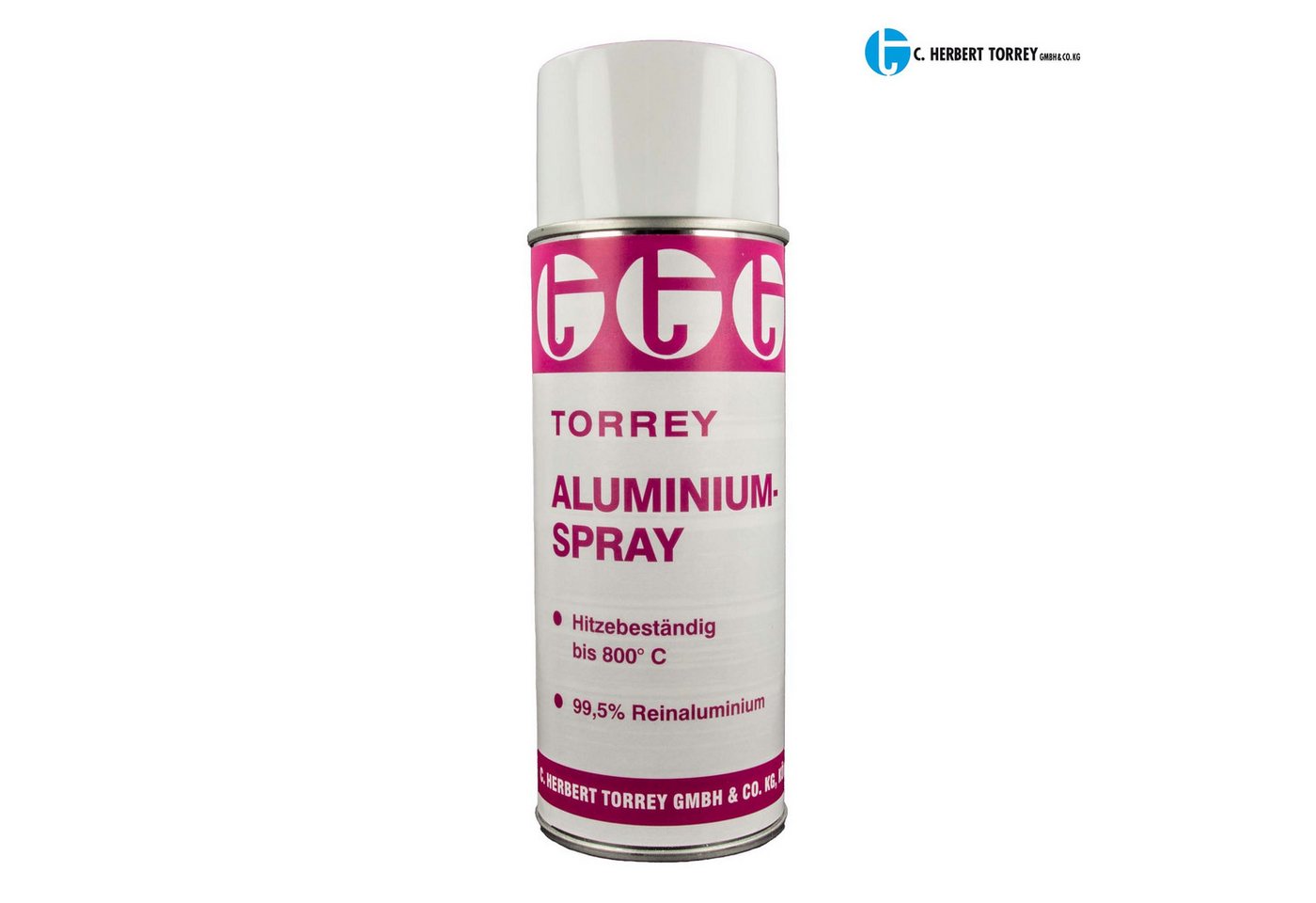 Thumbnail - C. Herbert Torrey GmbH & Co. KG Lack Aluminium Lack Spray 99% rein - Sprühdose 400 ml, hitzebeständig