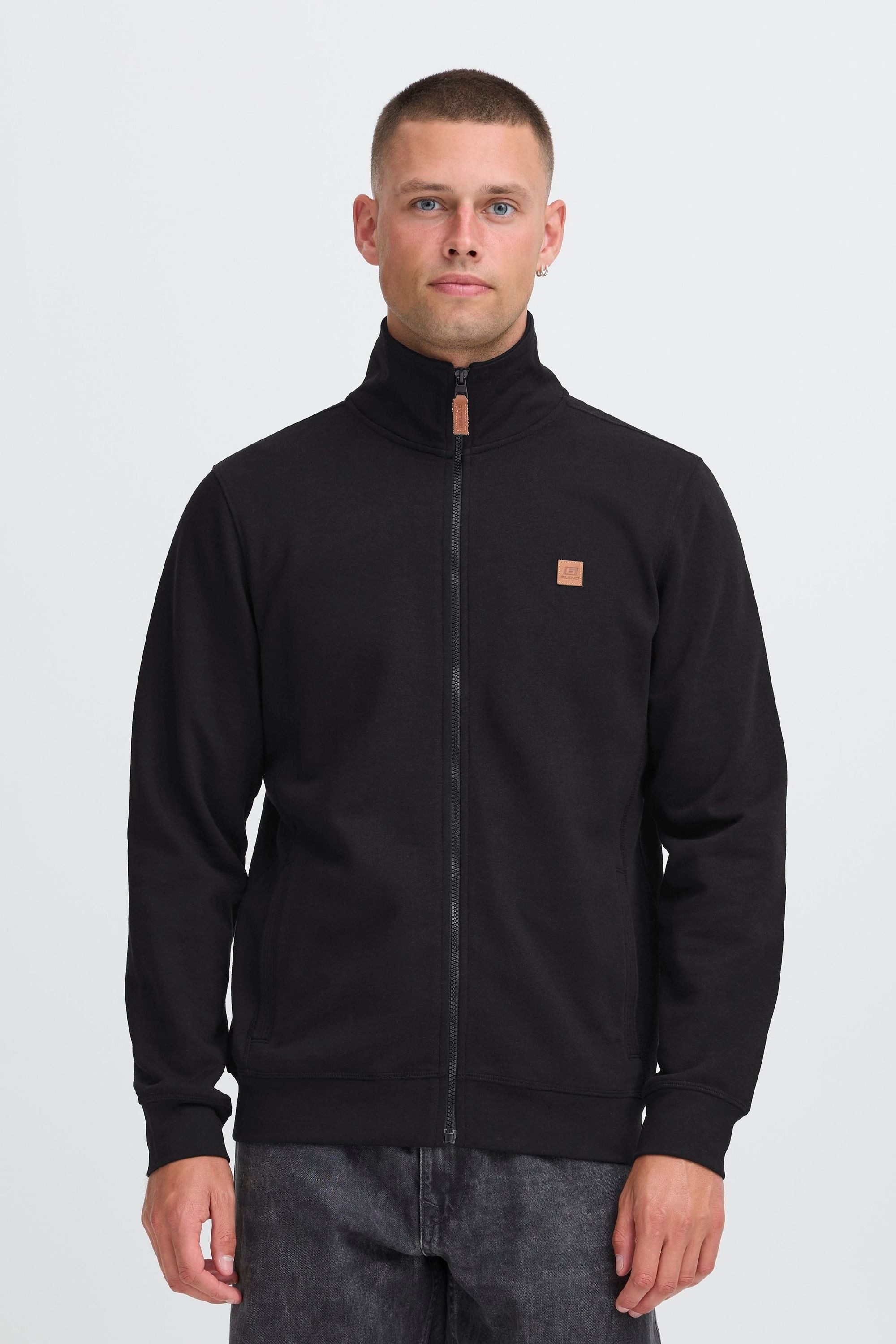 Blend Kapuzenpullover BHPolax Gemütliche Sweatjacke mit Kapuze
