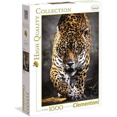 Clementoni® Puzzle Clementoni - Walk of the Jaguar, 1000 Teile Puzzle, 1000 Puzzleteile