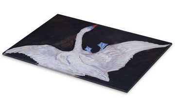 Posterlounge Acrylglasbild Hilma af Klint, The White Swan, Modern Malerei