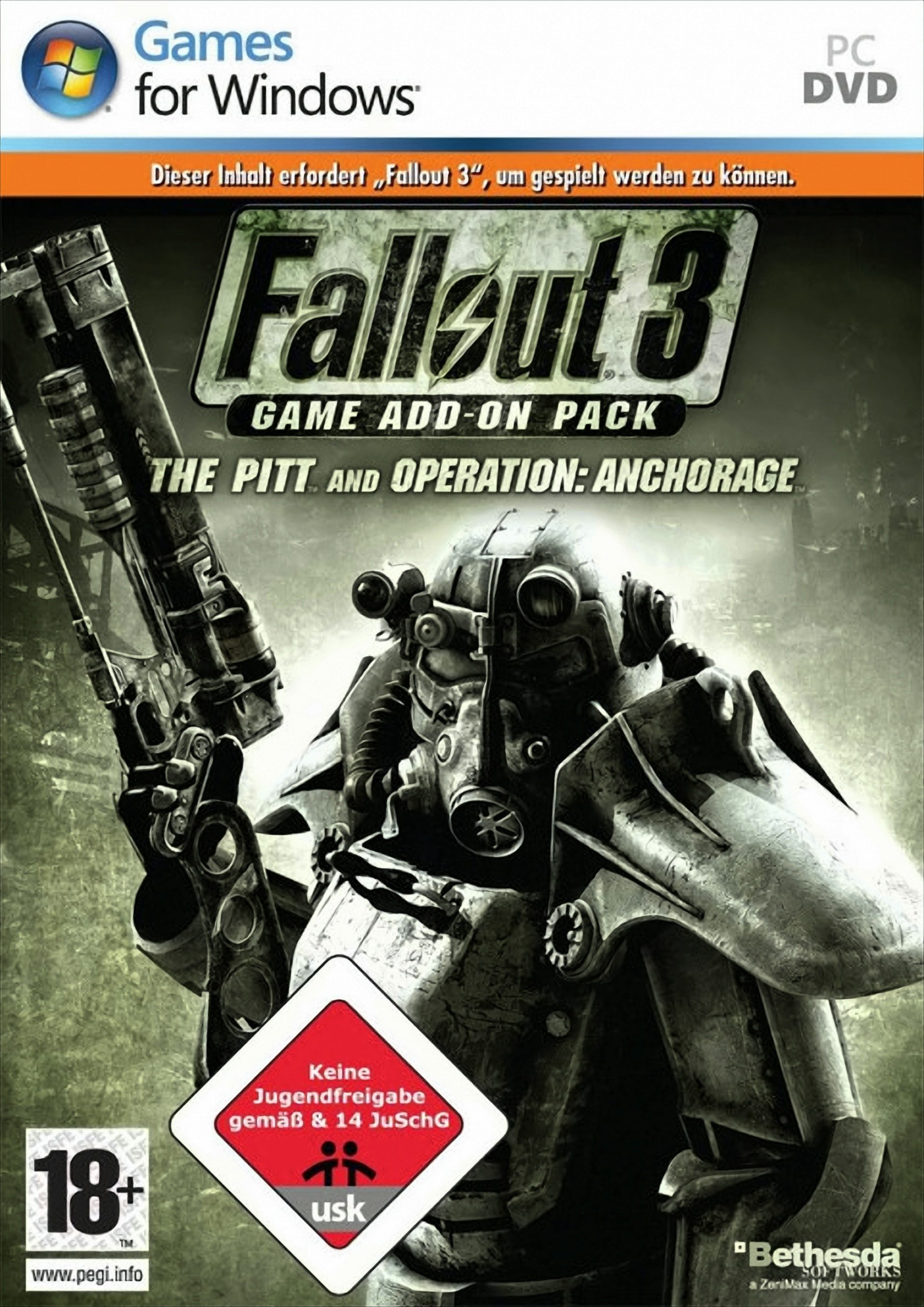 Fallout 3 (dt) Add-On Pack: The Pitt + Operation Anchorage PC