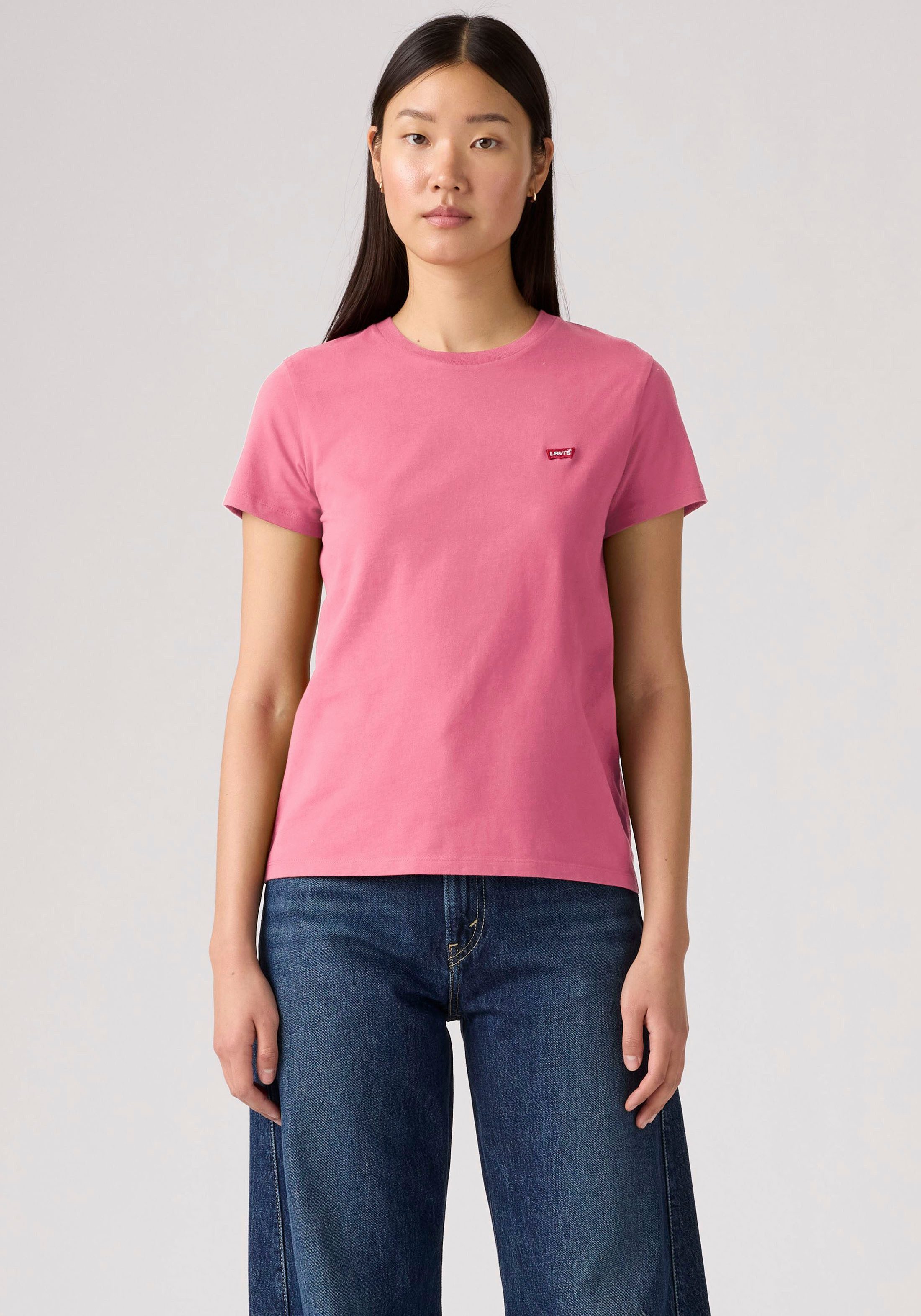 Levi's® T-Shirt TEE Minilogo mit kleiner Logostickerei