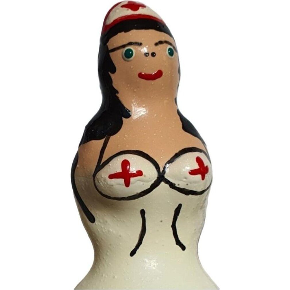 Condomerie Kondome Handbemalte Neuheitskondome Krankenschwester Schwarz