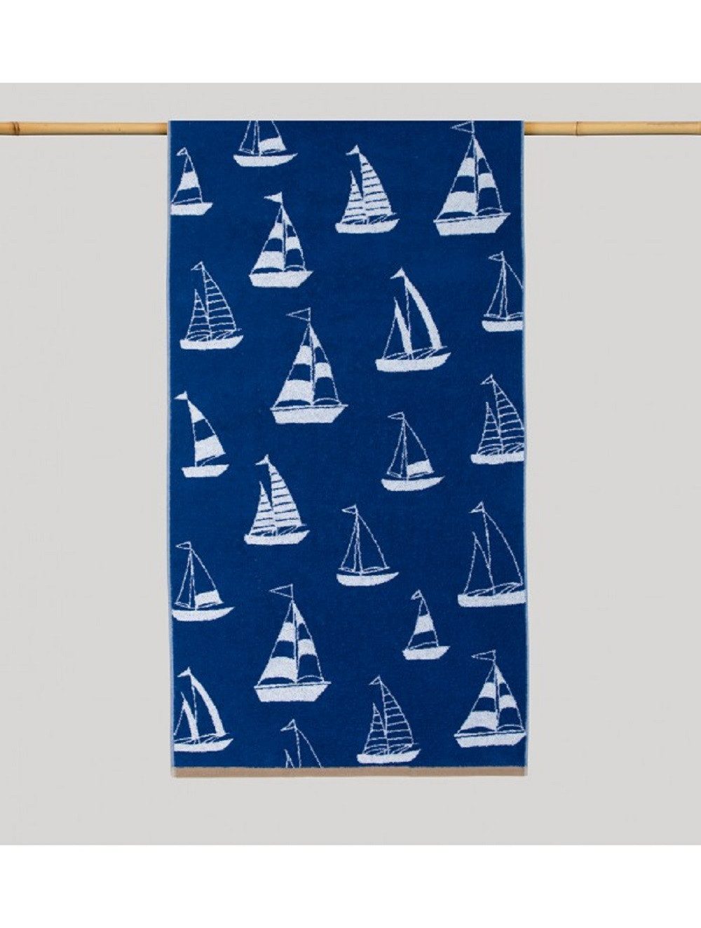 Lasa Home Handtuch Segelboot Frottee 75 x 150 cm günstig online kaufen