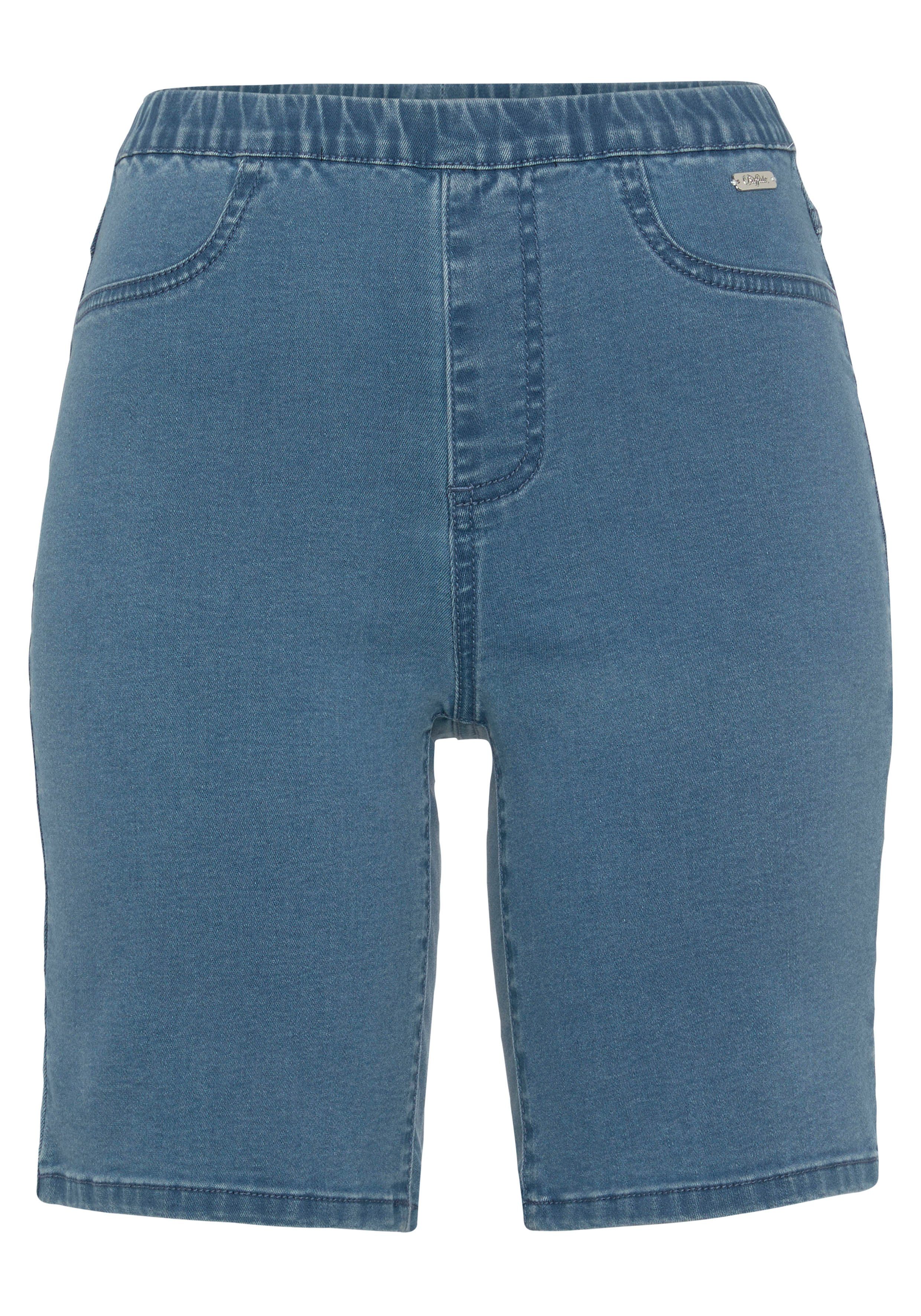 Buffalo Bermudas, im elastischem Denim mit zwei Gesäßtaschen günstig online kaufen