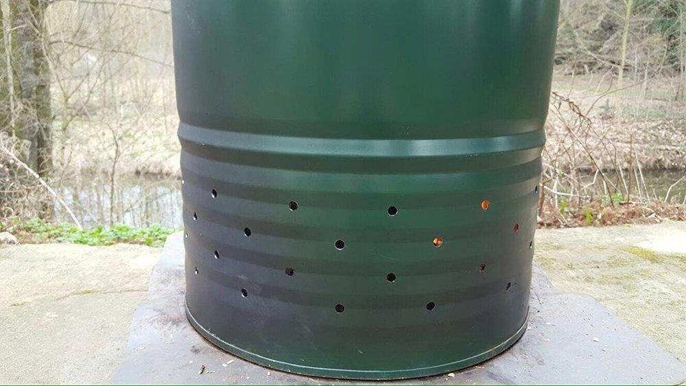 Looping-Lu Fire Bowl 200 Liter Fire Barrel Burning Barrel Fire Pit