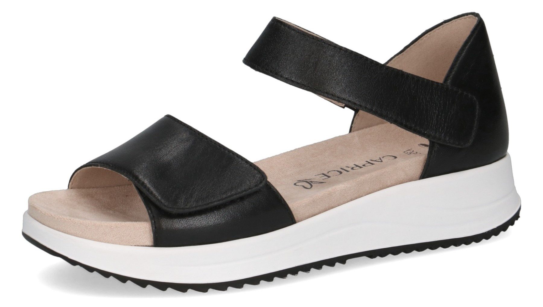 Caprice 9-28782-46 022 Black Nappa Sandale