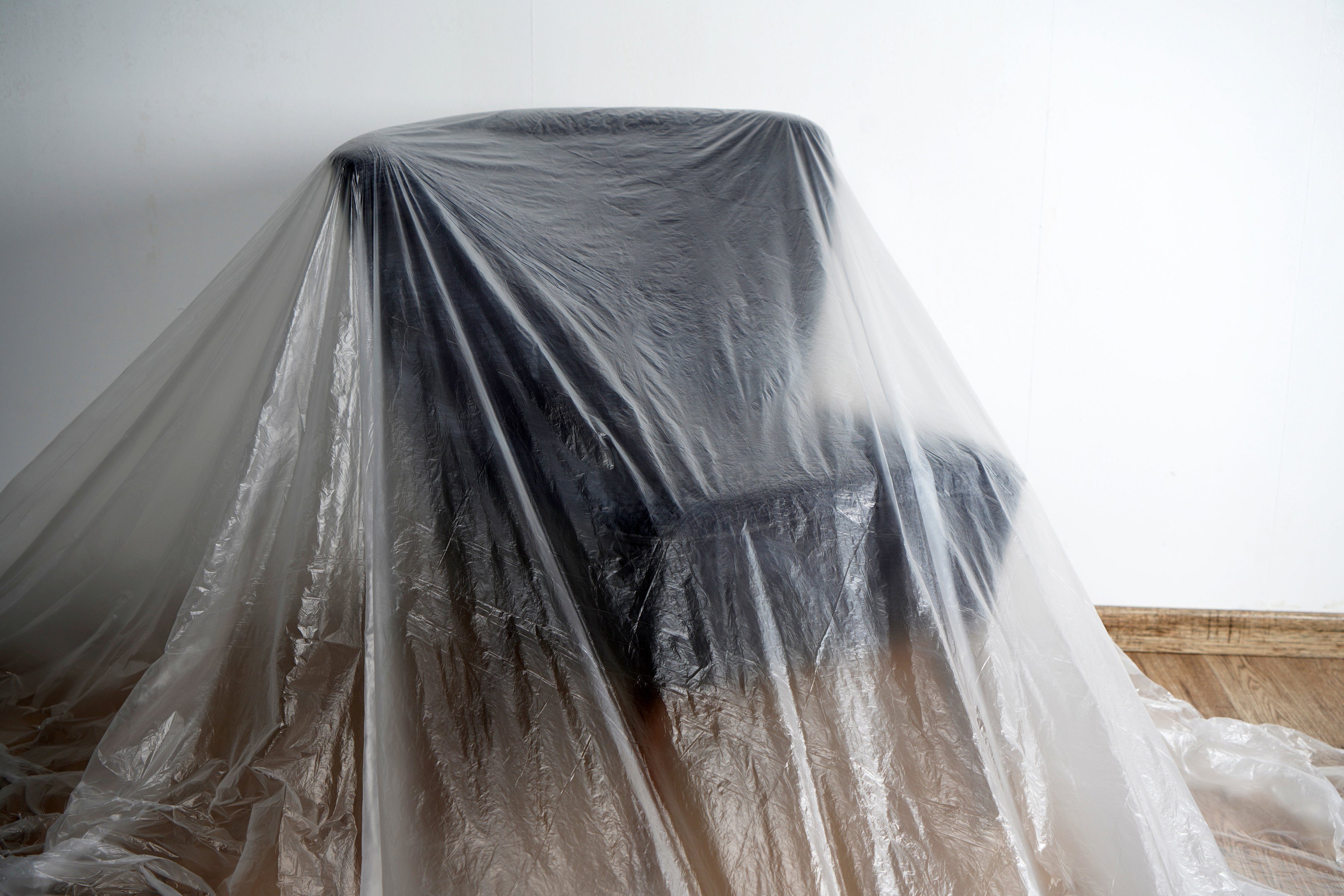 A.S. Création Schutzfolie Abdeckfolie transparente Staubschutzfolie, transparent, 4,00 m x 5,00 m