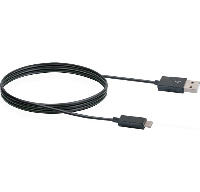 Schwaiger LKW120C 533 Smartphone-Kabel USB 2.0 A Stecker USB 3.1 C Stecker (120 cm) universal einsetzbar