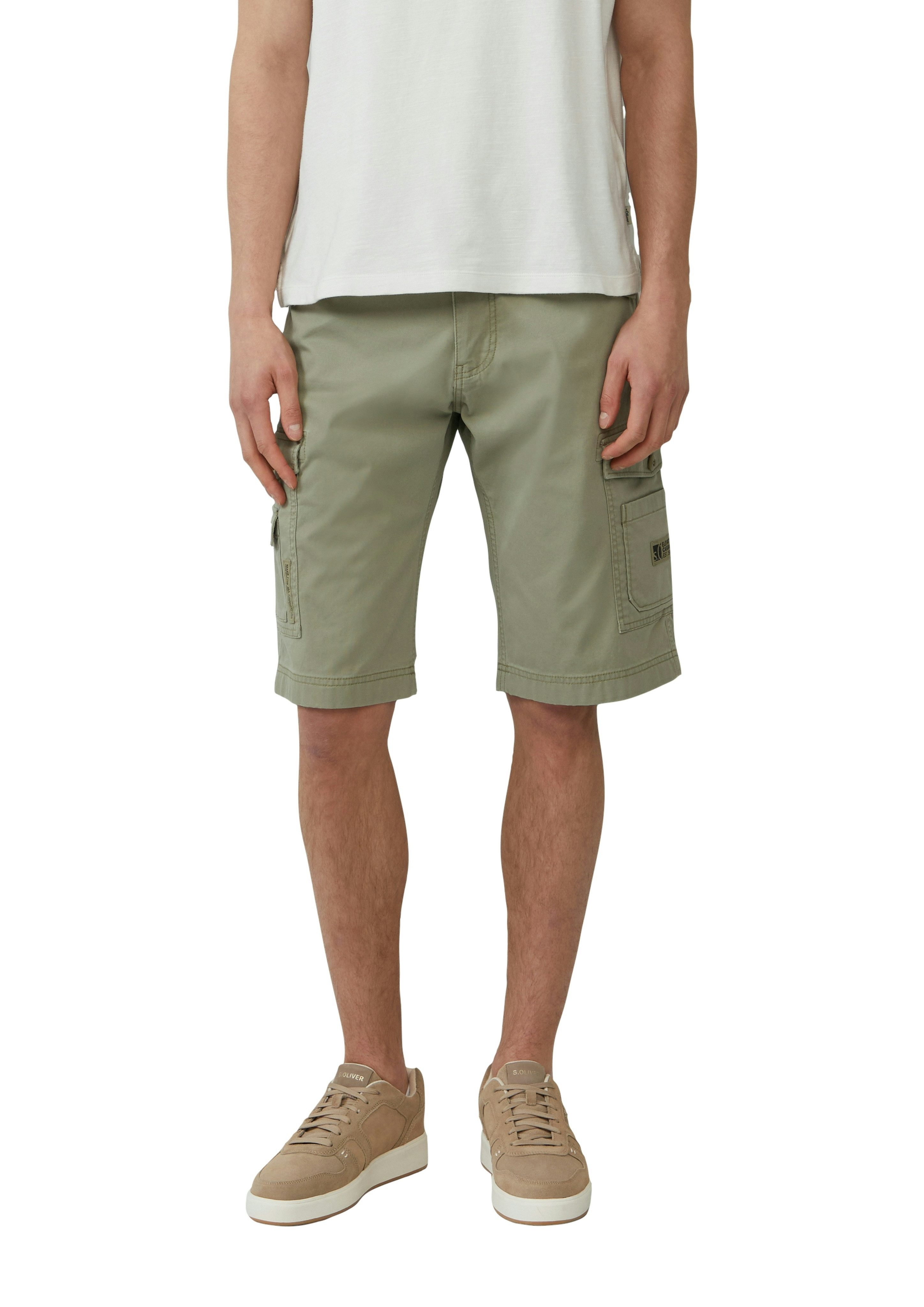 s.Oliver Cargobermudas Sommerhose mit Cargo Taschen