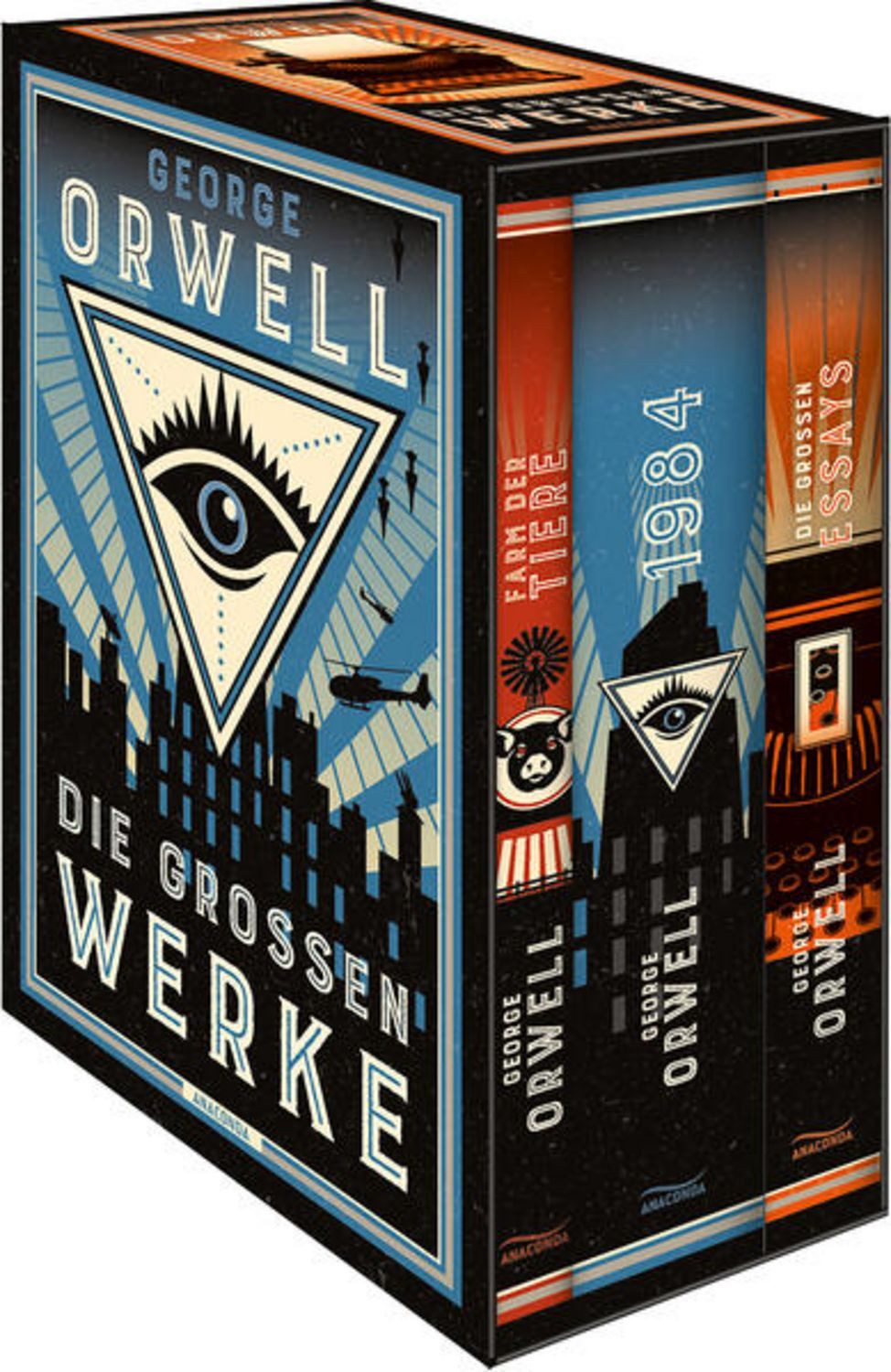 George Orwell, Die großen Werke. Farm der Tiere, 1984, Die großen Essa / George Orwell