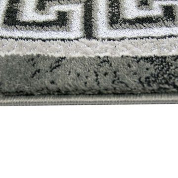 Teppich »Orientteppich mit Glitzergarn in grau creme«, Teppich-Traum, rechteckig, Höhe: 12 mm