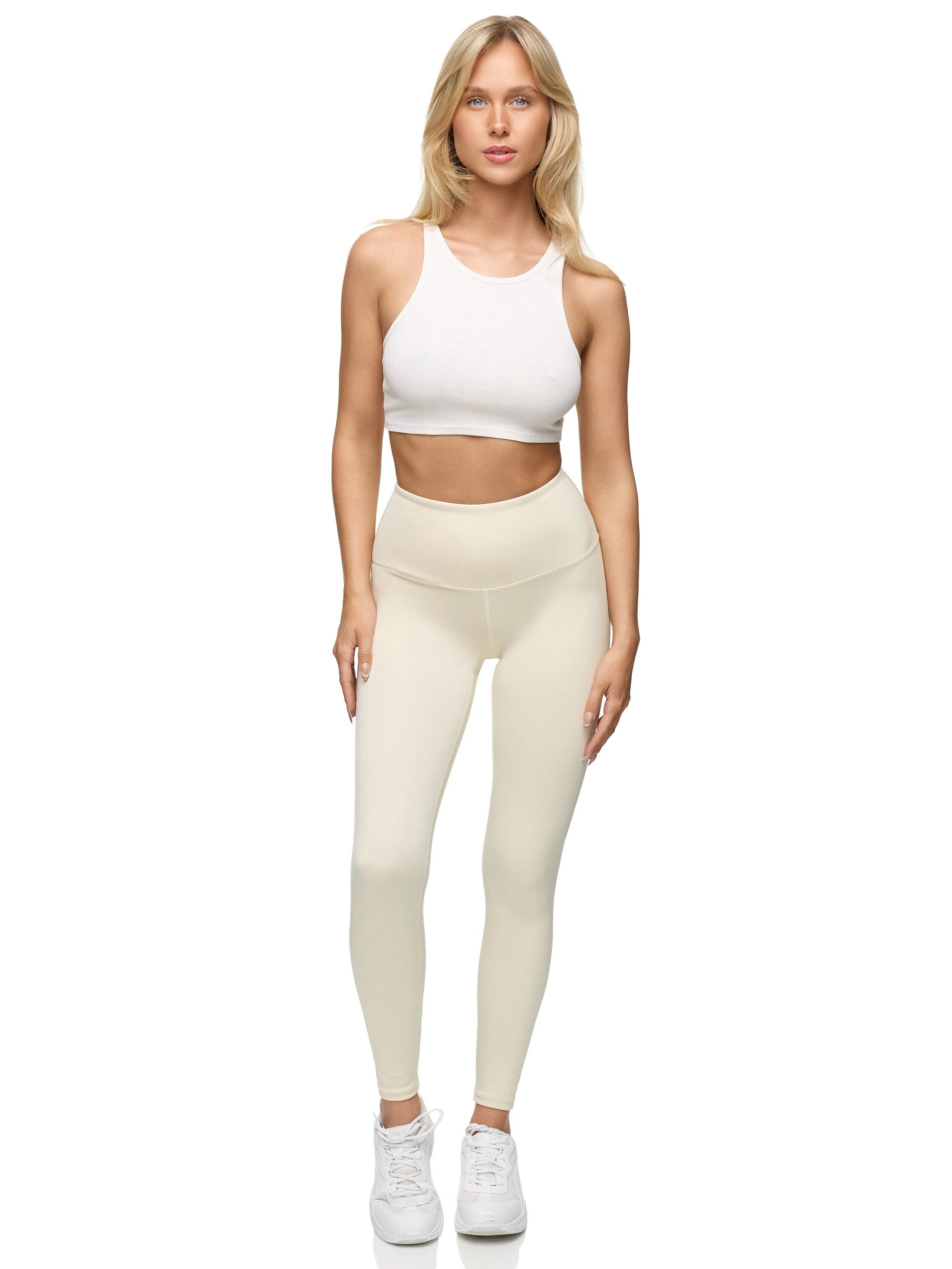 Tazzio Leggings F302 moderne & bequeme Regular Fit Damen Sporthose günstig online kaufen