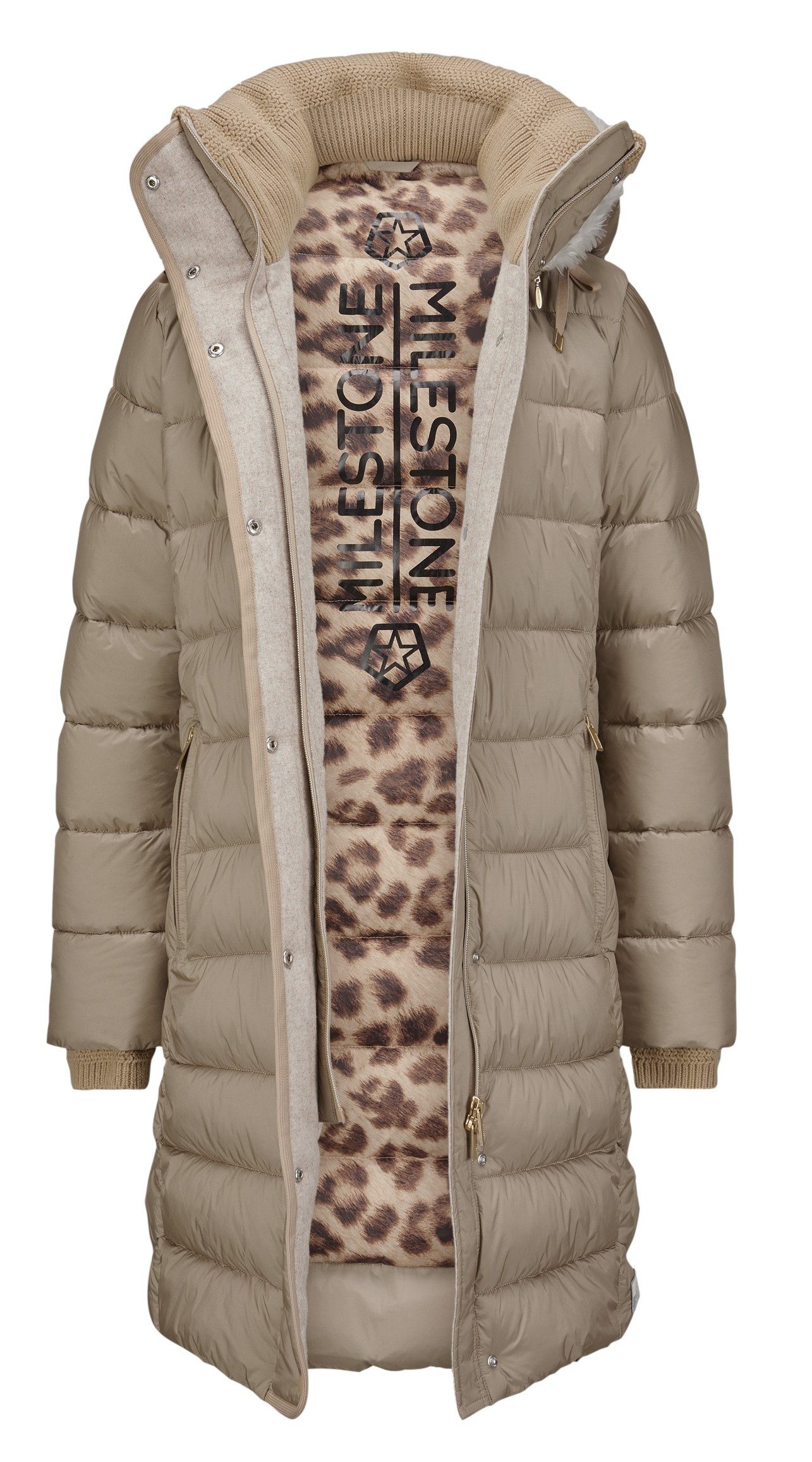 Milestone Steppmantel MSAdara mit figurformenden Teilungsnähten und abnehmb günstig online kaufen