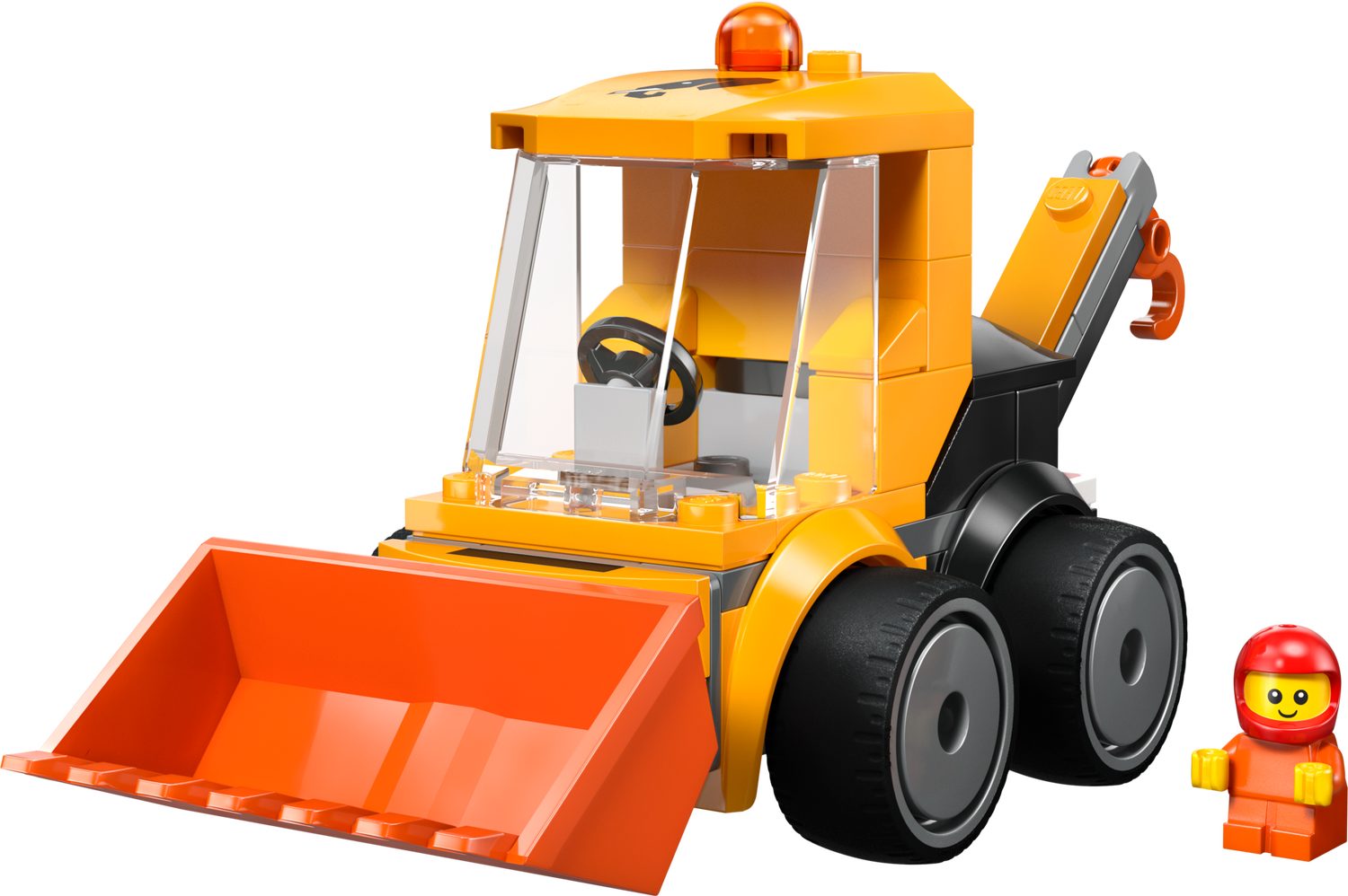 LEGO® City 60483 Coole Flitzer – Radlader Spielbausteine, (Set, 61 St., Set)