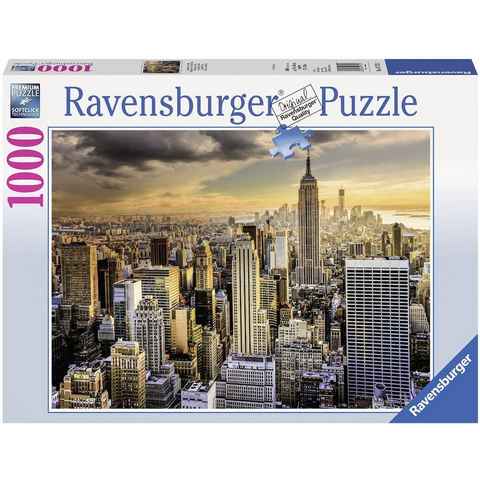 Ravensburger Puzzle Großartiges New York, 1000 Puzzleteile, Made in Germany, FSC® - schützt Wald - weltweit