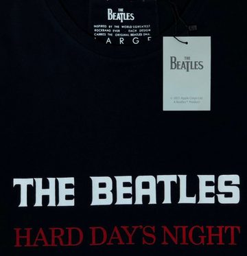 The Beatles T-Shirt "Hard days night"/GOTS (Stück, 1-tlg., Stück) mit Frontprint