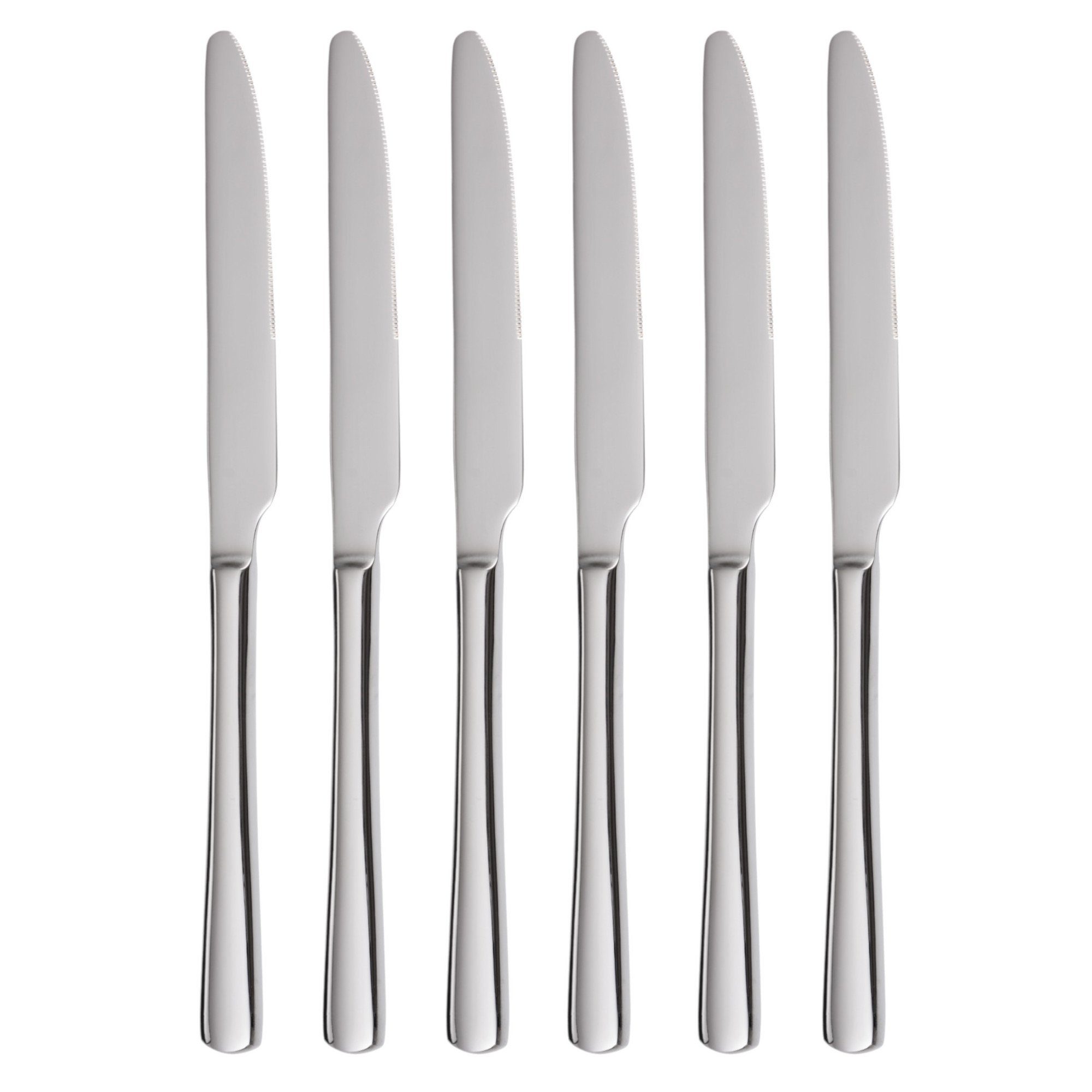 GRÄWE Tafelmesser GRÄWE Tafelmesser 6 Stück, Edelstahl, Serie SYLT