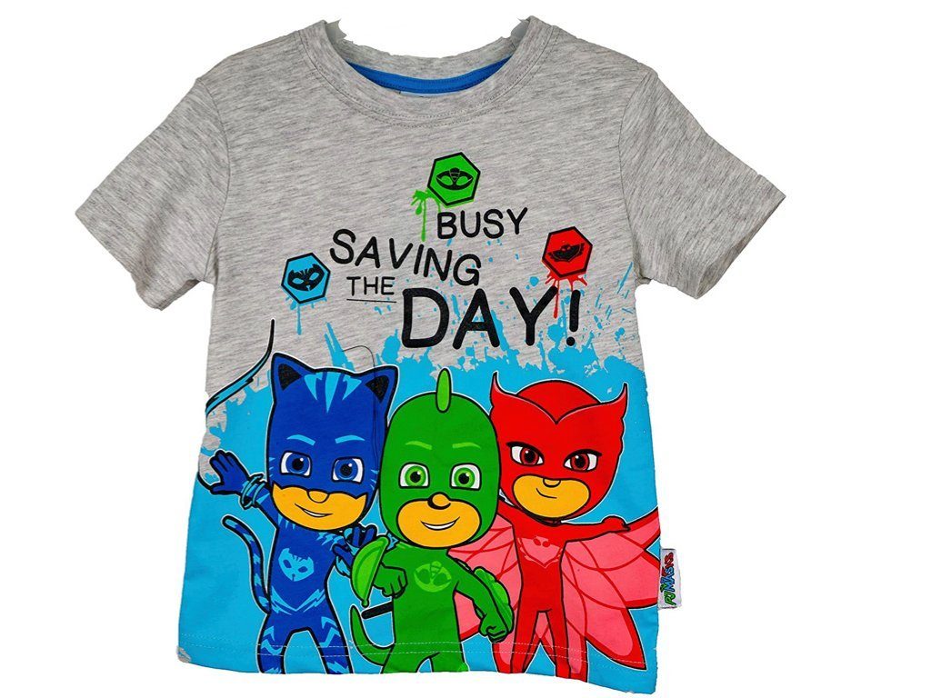 T-Shirt PJ Masks Pyjamahelden Jungen T-Shirt