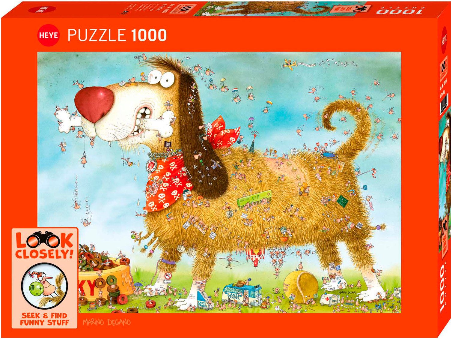 HEYE Puzzle At the Dog / günstig online kaufen