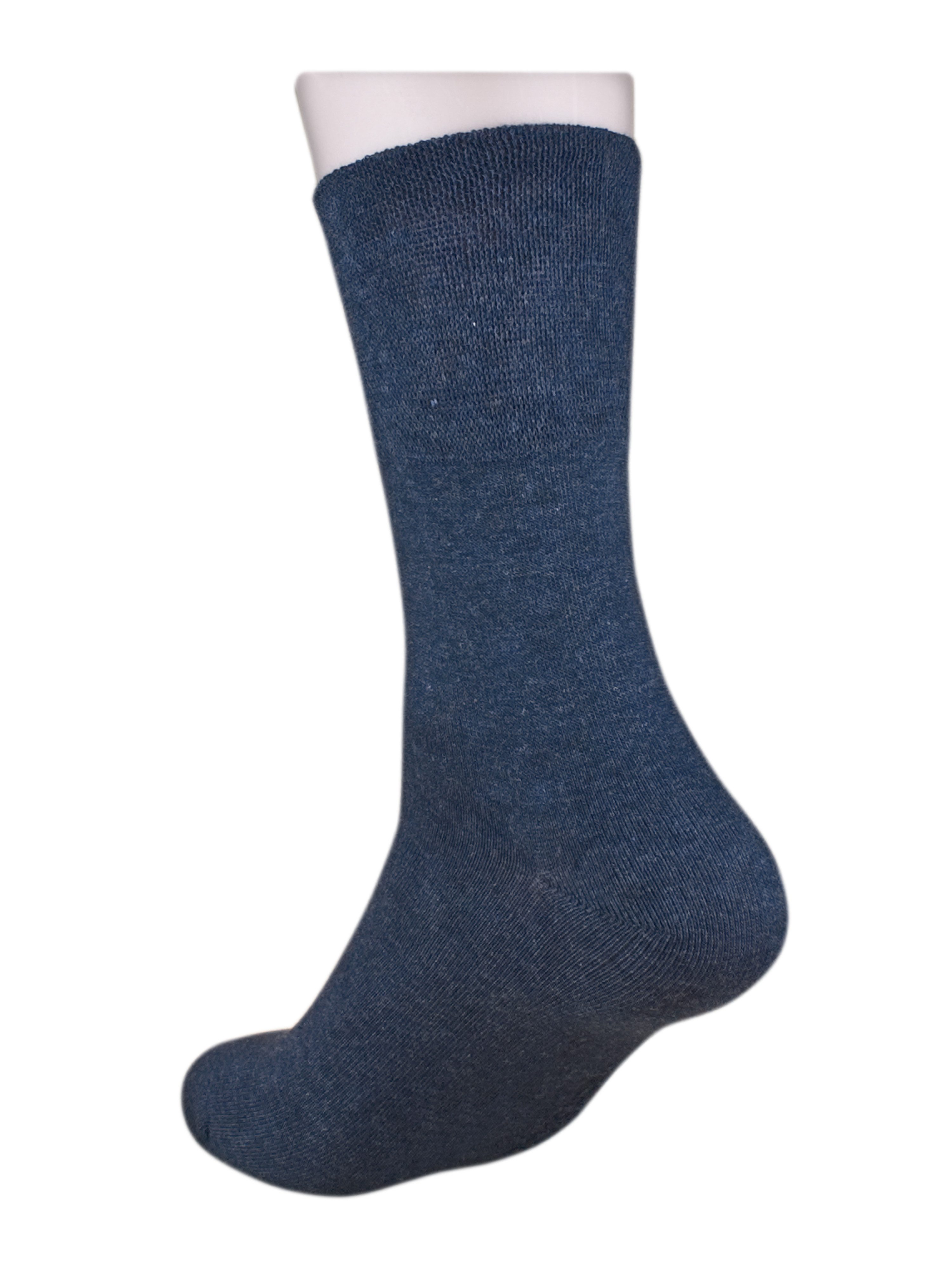 Die Sockenbude Diabetikersocken EXTRA (Bund, 3-Paar, grau blau schwarz) garantiert ohne Gummi