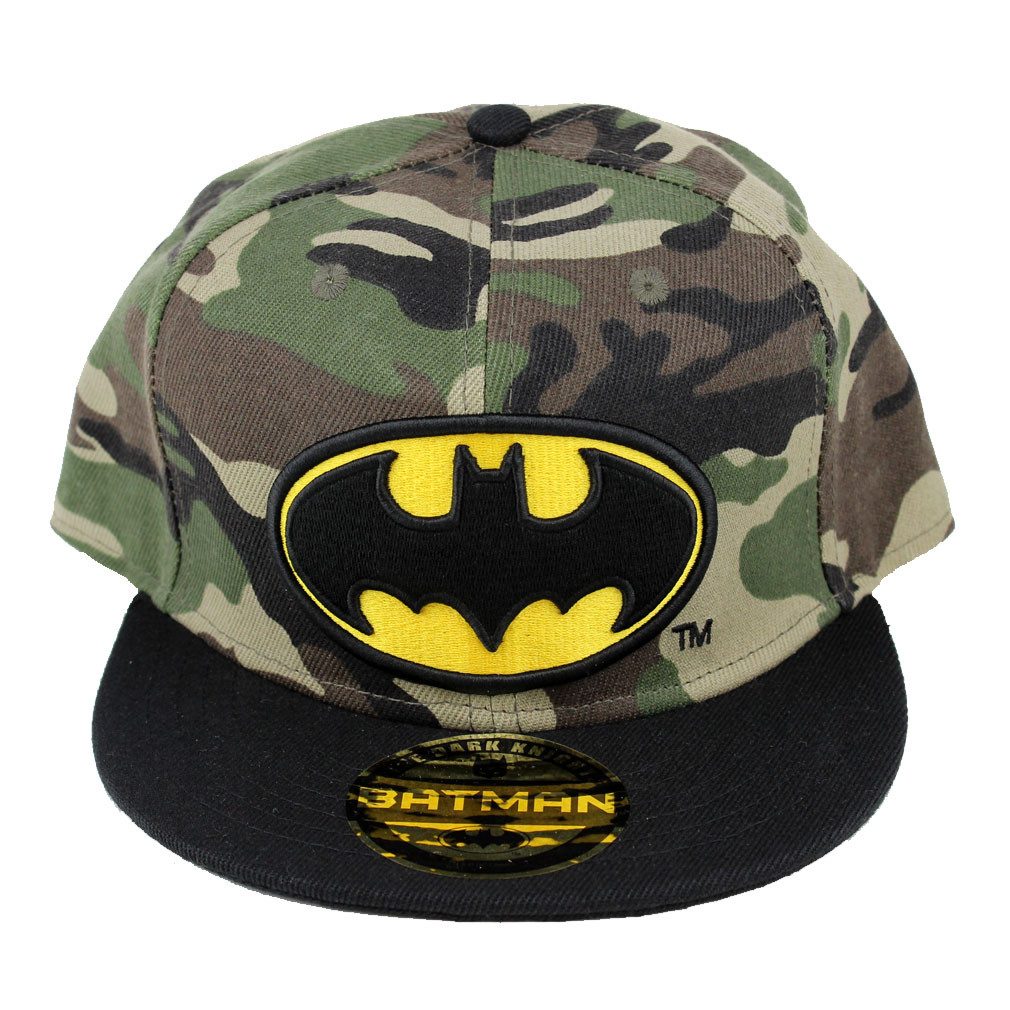 Batman Baseball Cap Camo Logo