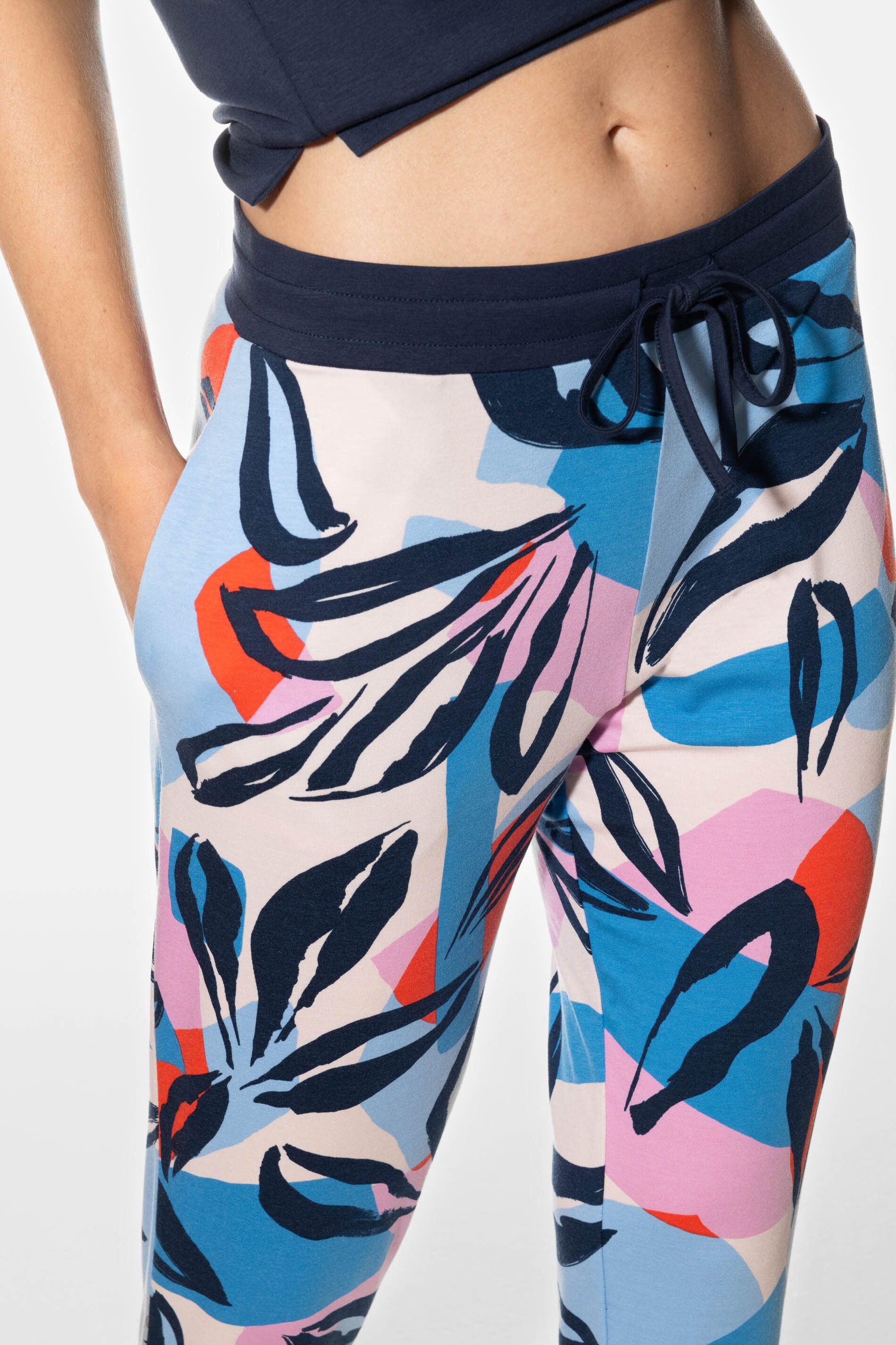 Mey Schlafhose Mey female Hose in 3/4-Länge Serie Jacky (1-tlg)