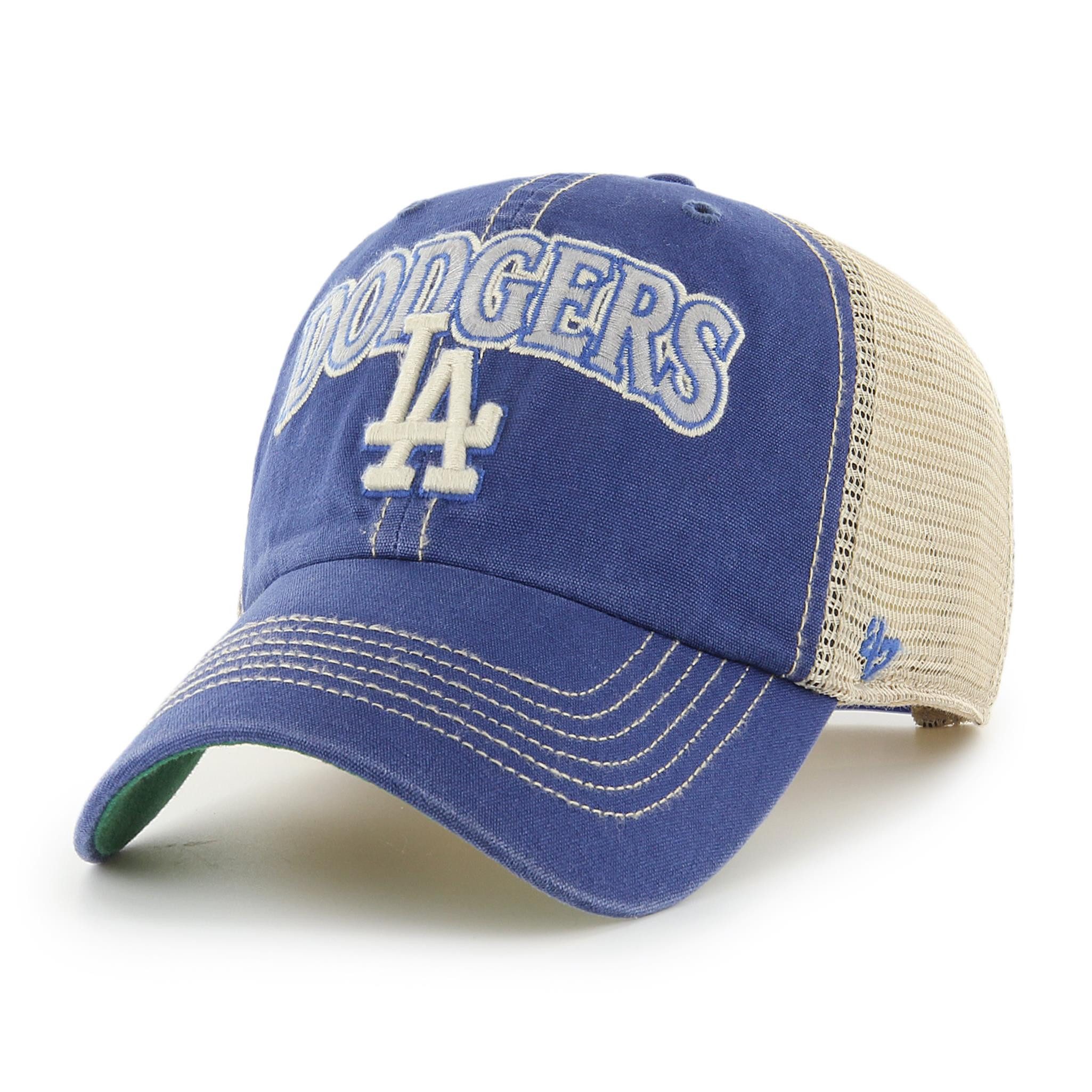 Baseball Cap '47 Brand Cap MLB LA Dodgers Tuscaloosa CLEAN UP Vintage Royal