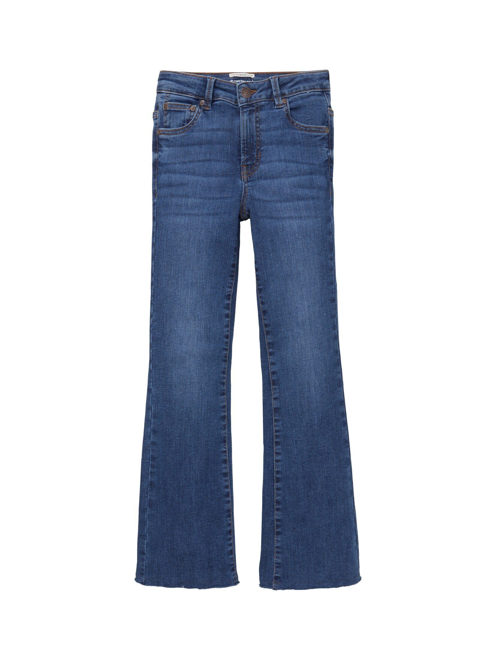 TOM TAILOR 7/8-Jeans Ausgestellte Jeans