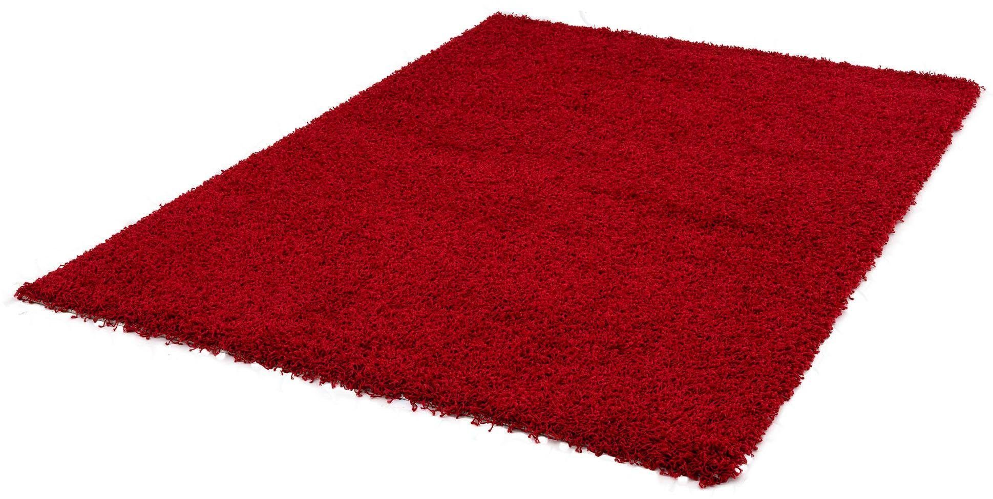 Sanat Hochflor-Teppich "LOCA" rechteckig 30 Höhe Wohnzimmer, Langflor, Shag günstig online kaufen