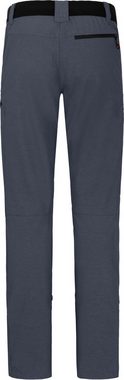 Bergson Outdoorhose PORI Damen Wanderhose, robust, elastisch, Langgrößen, grau/blau