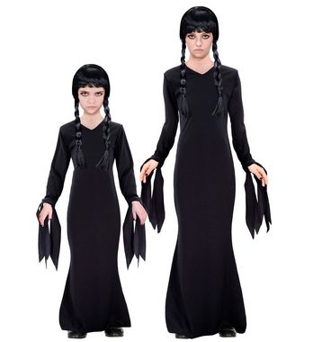 Widmann S.r.l. Hexen-Kostüm Dark Girl Kinderkostüm - Abendkleid Halloween Verk