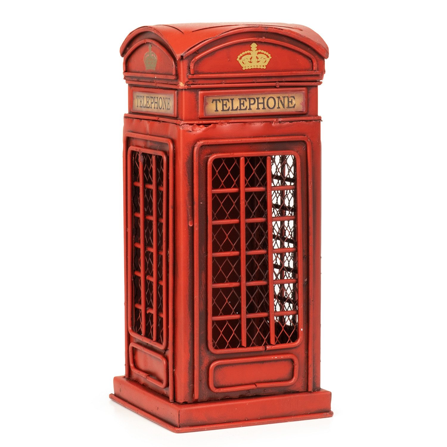 Moritz Spardose Blech-Spardose Telefonzelle England rot, Modell Nostalgie A günstig online kaufen