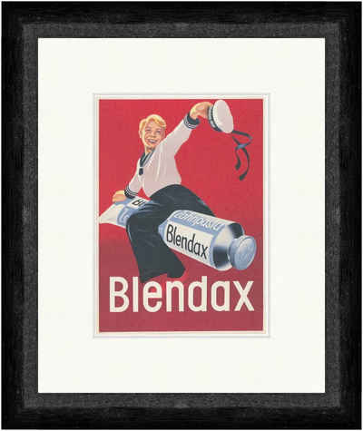Kunstdruck Blendax Zahnpasta Matrose Werbung Tube Mundhygiene Faks_Plakatwelt 38, (1 St)