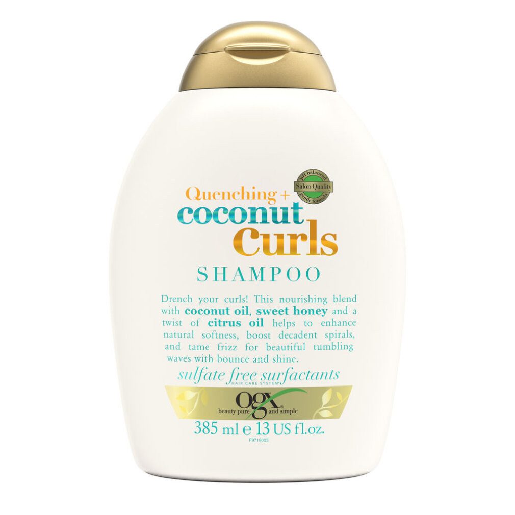 OGX Haarshampoo Quenching+ Coconut Curls Shampoo