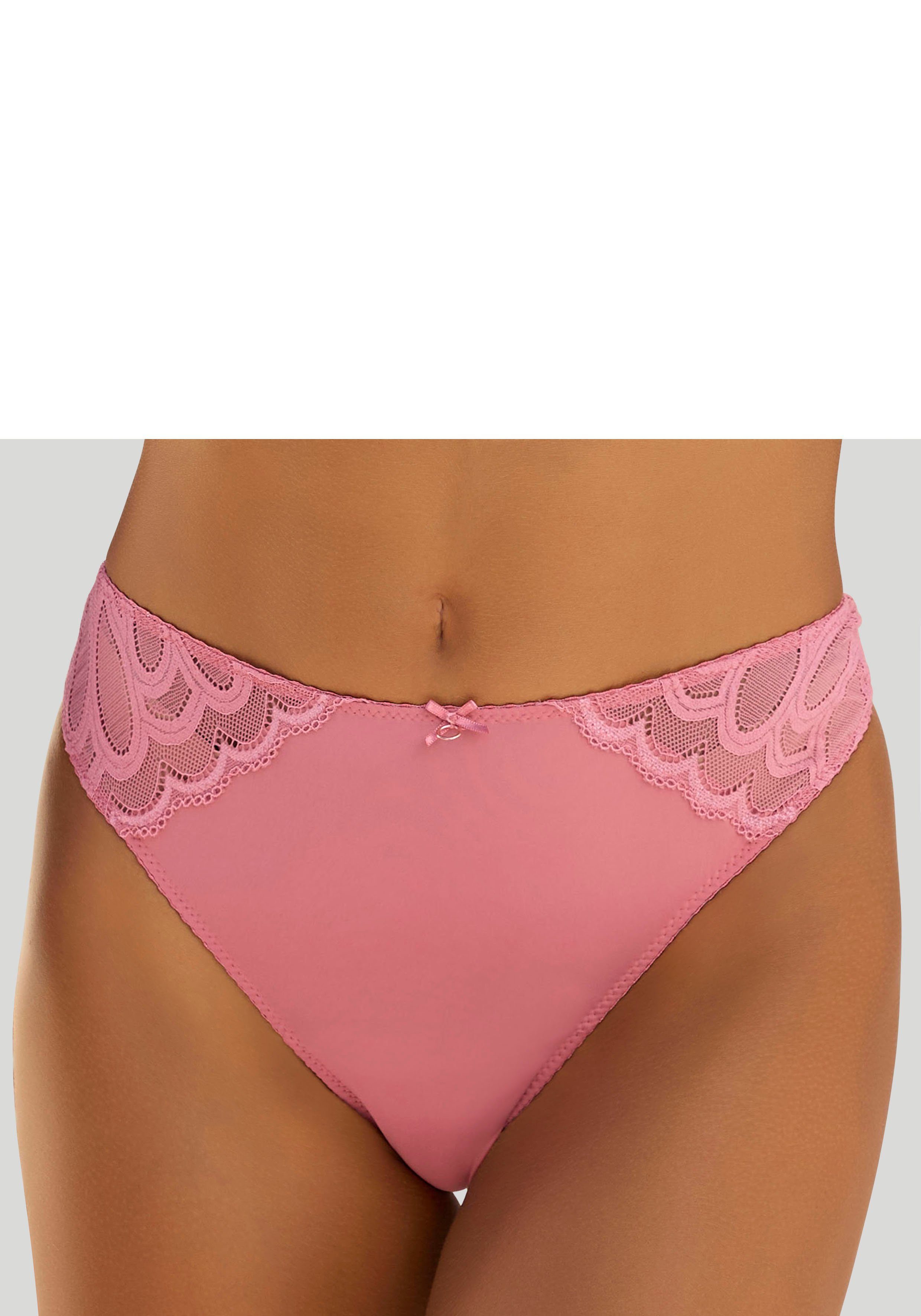 mit hinten pink Tanga LASCANA Cutout Evita